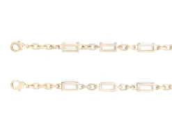 Baguette Crossbody Chain Champagne*Judith Leiber Hot