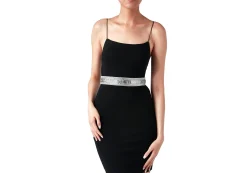 Baguette Deco Gems Belt Silver*Judith Leiber Best