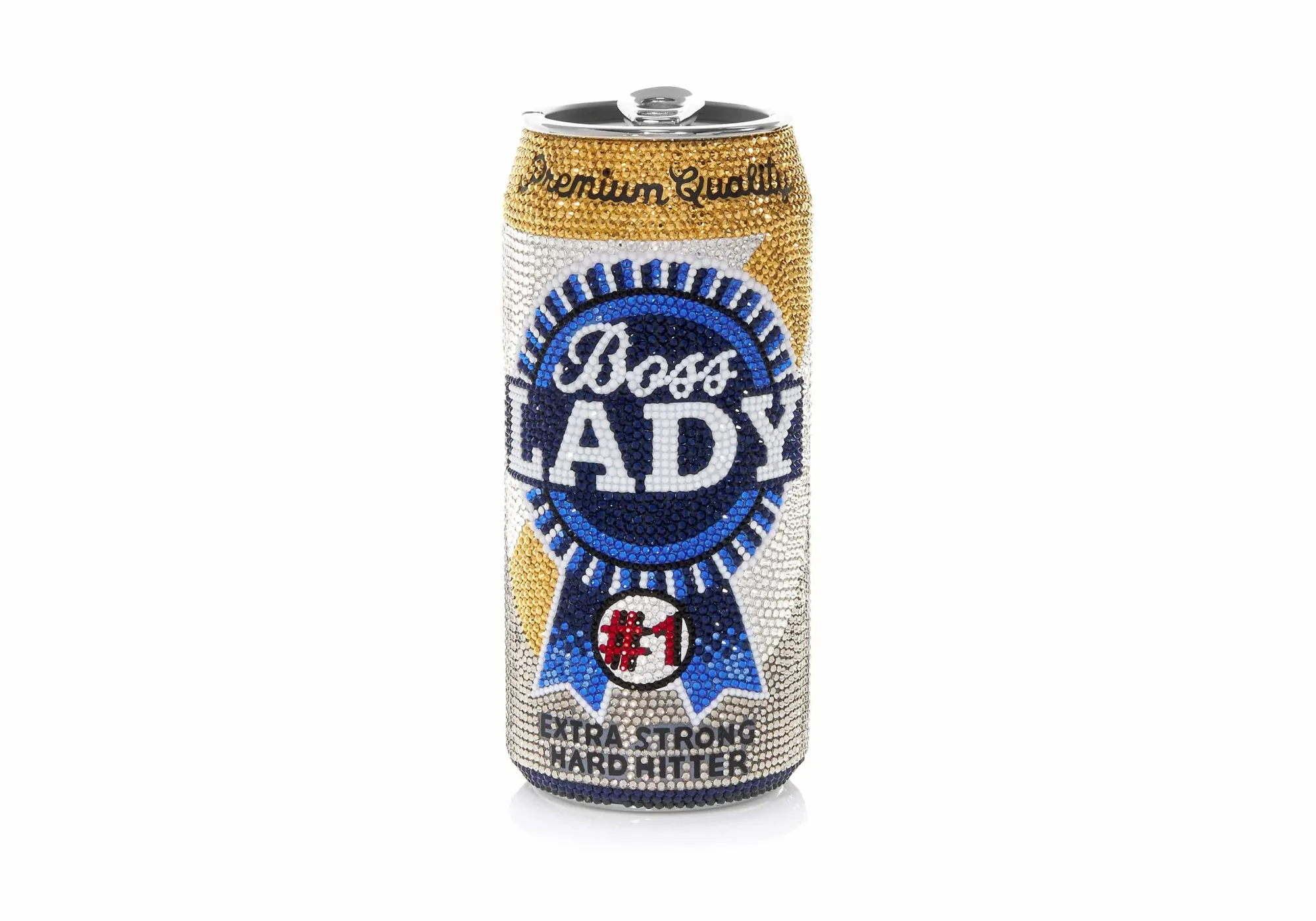 Beverage Can Boss Lady*Judith Leiber Sale
