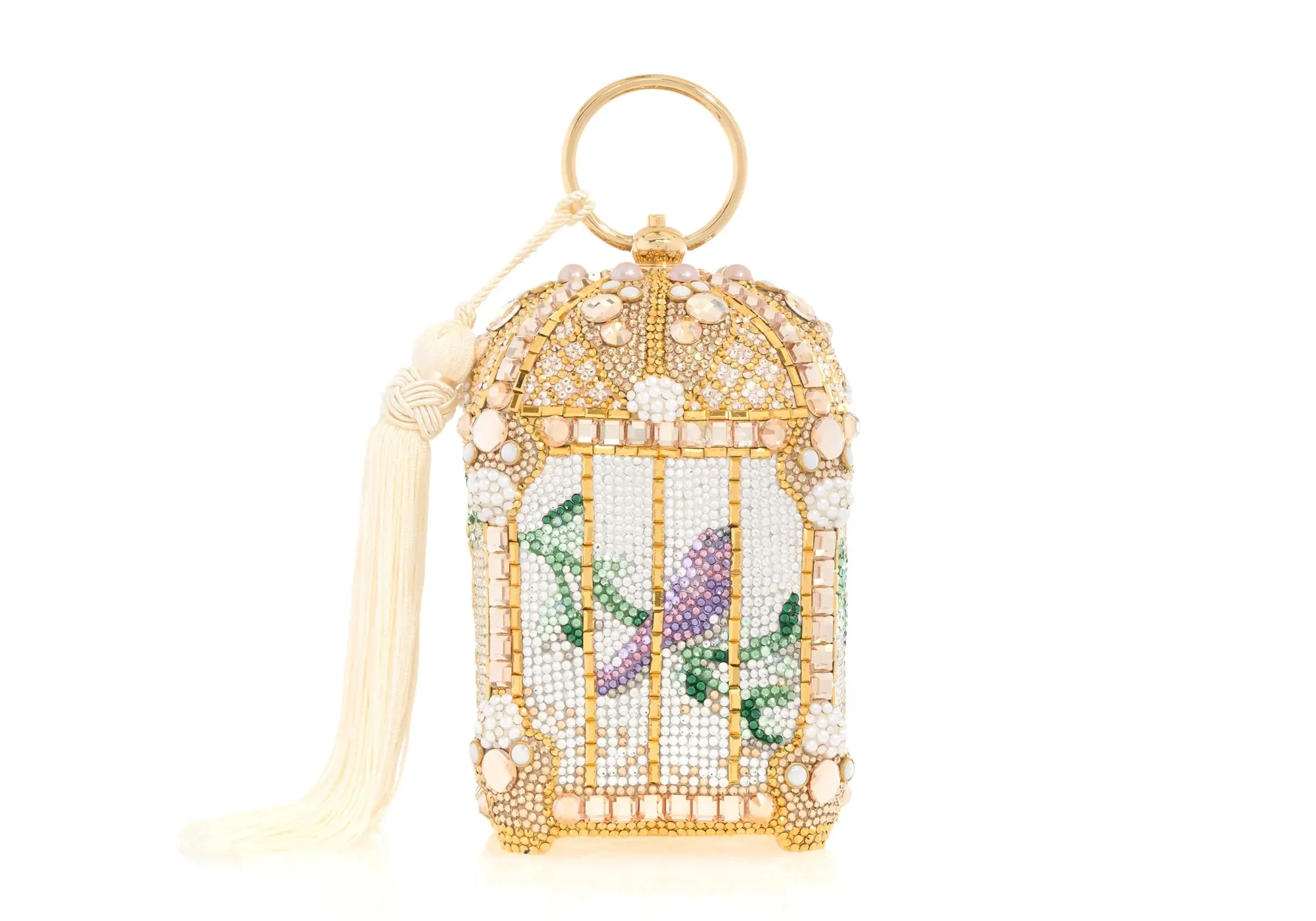 Birdcage Gilded Bag*Judith Leiber Outlet