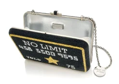 Black Card Slim Slide*Judith Leiber Clearance