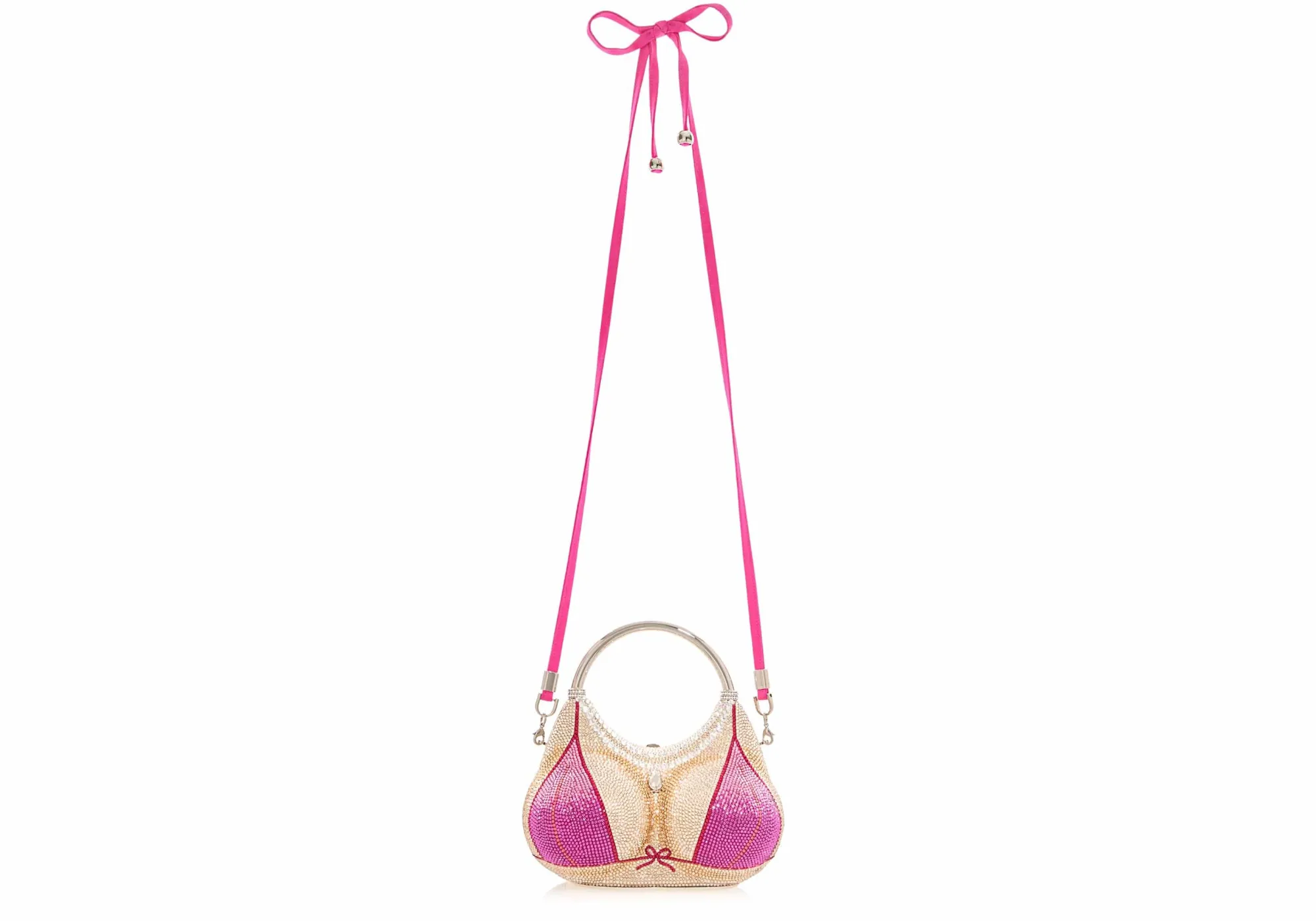 Bust Pink Bikini*Judith Leiber Clearance