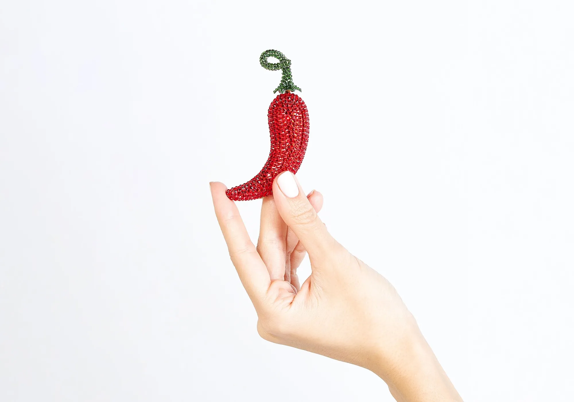 Chili Pepper Pillbox Jalapeño*Judith Leiber Online