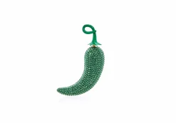 Chili Pepper Pillbox Poblano*Judith Leiber Outlet