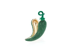 Chili Pepper Pillbox Poblano*Judith Leiber Outlet