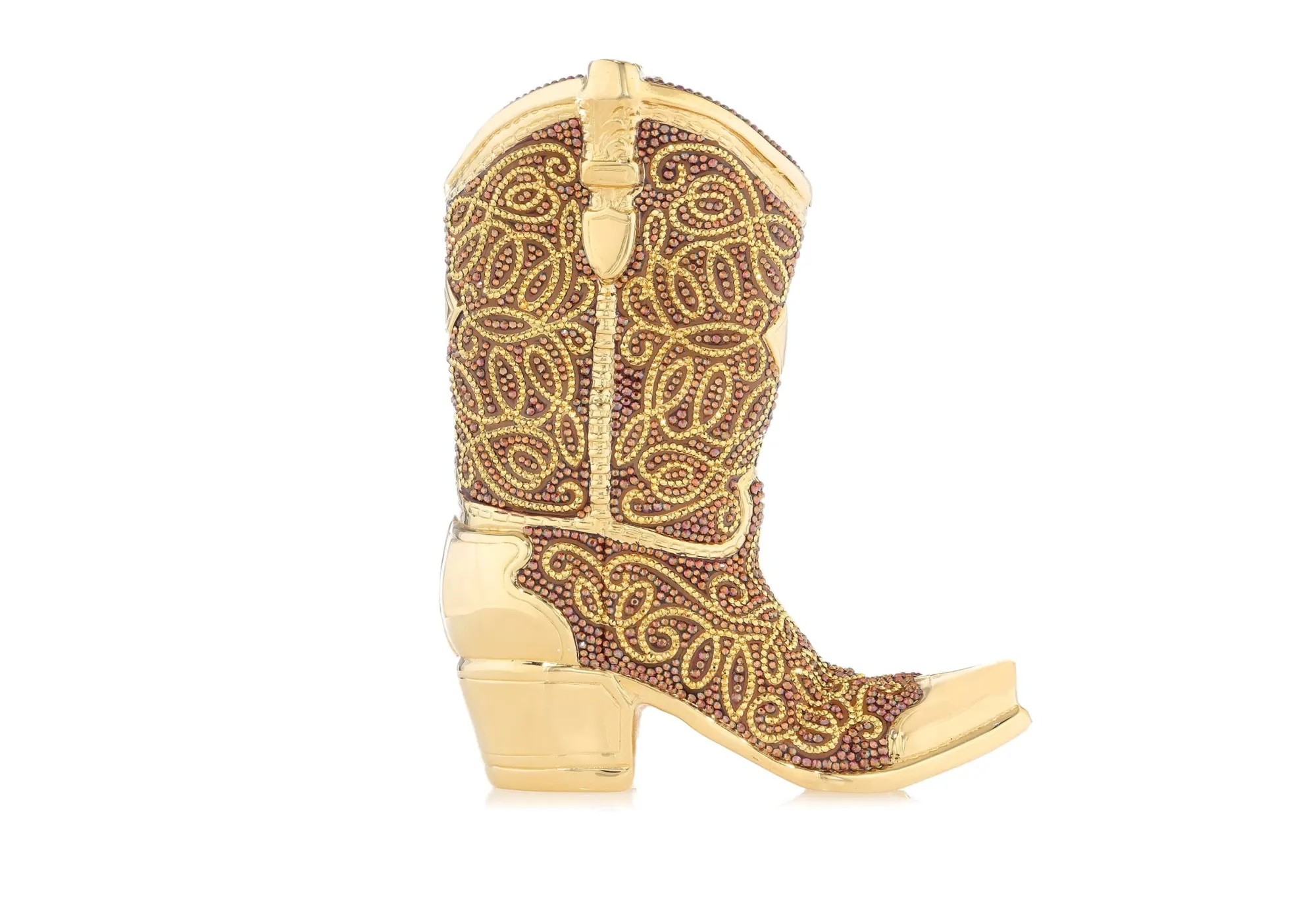 Cowboy Boot Austin Brown*Judith Leiber Clearance