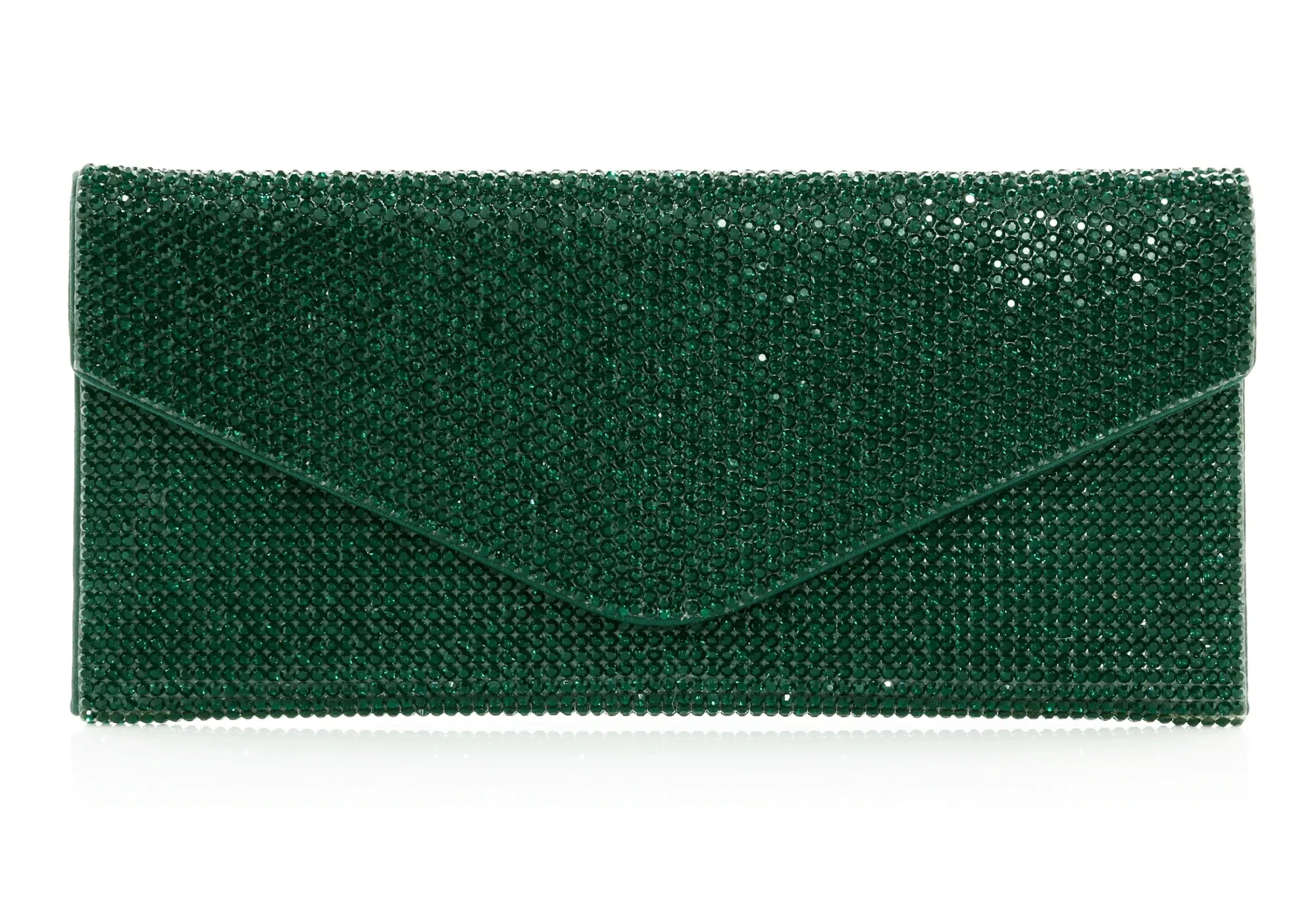 Crystal Envelope Emerald*Judith Leiber Outlet