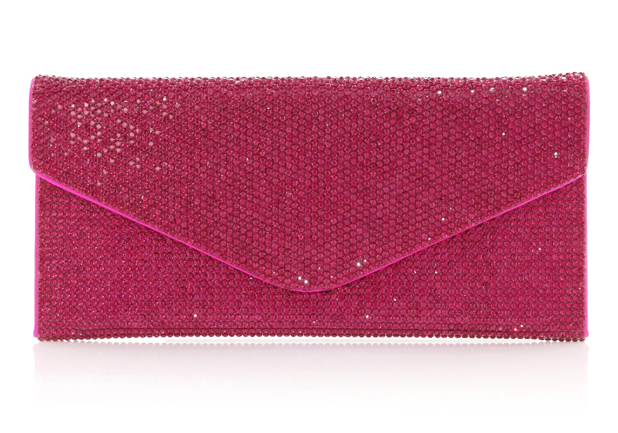 Crystal Envelope Fuchsia*Judith Leiber New