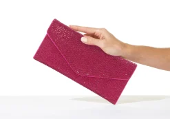 Crystal Envelope Fuchsia*Judith Leiber New