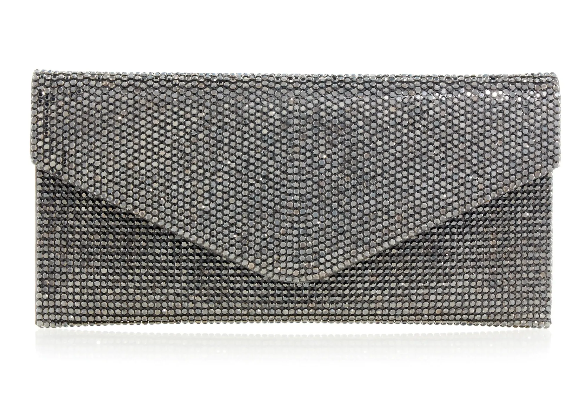 Crystal Envelope Gray*Judith Leiber Sale