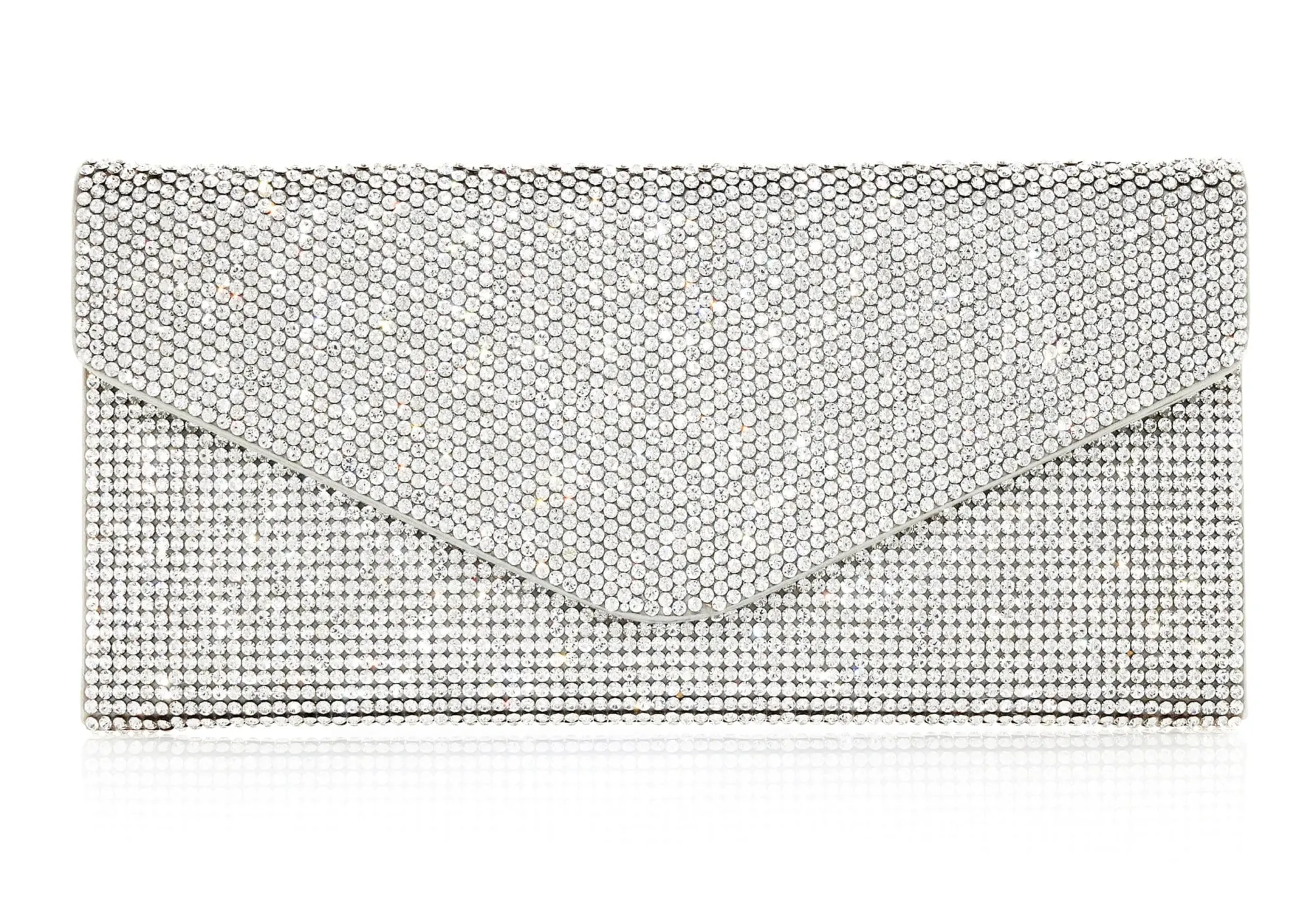 Crystal Envelope Silver*Judith Leiber Clearance