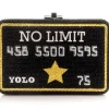Custom Black Card Slim Slide*Judith Leiber Hot