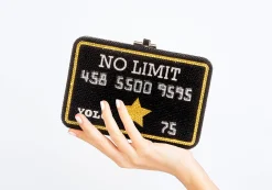 Custom Black Card Slim Slide*Judith Leiber Hot