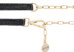 Deco Squares Belt Black*Judith Leiber Best