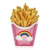Designer French Fries Rainbow Bag*Judith Leiber Fashion