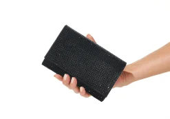 Fizzy Black Designer Handbag*Judith Leiber Discount