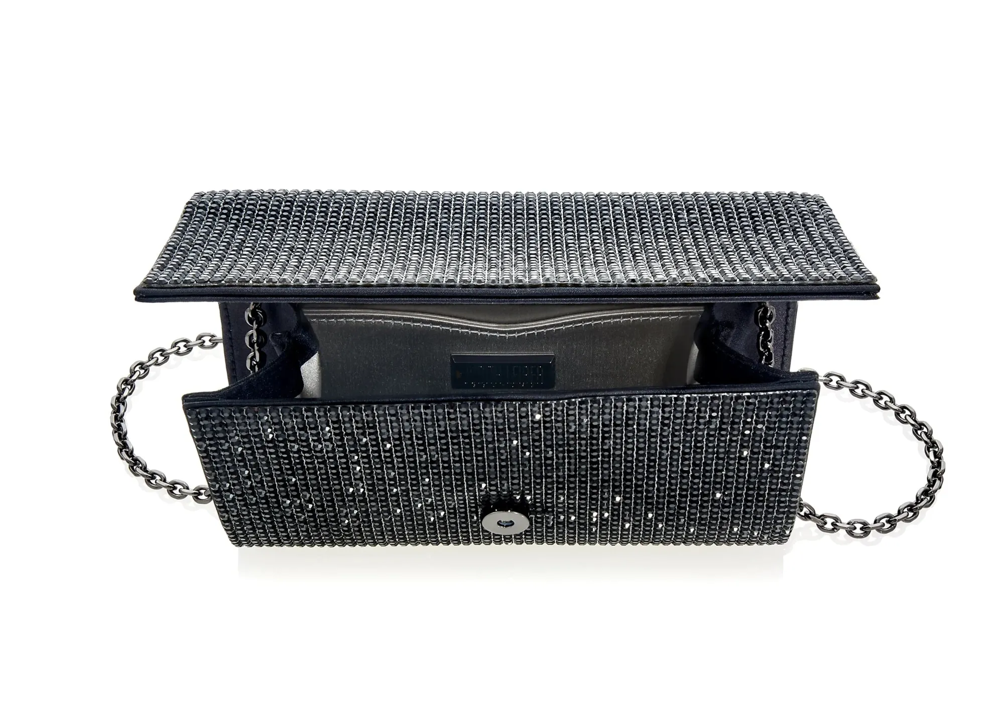 Fizzy Black Designer Handbag*Judith Leiber Discount