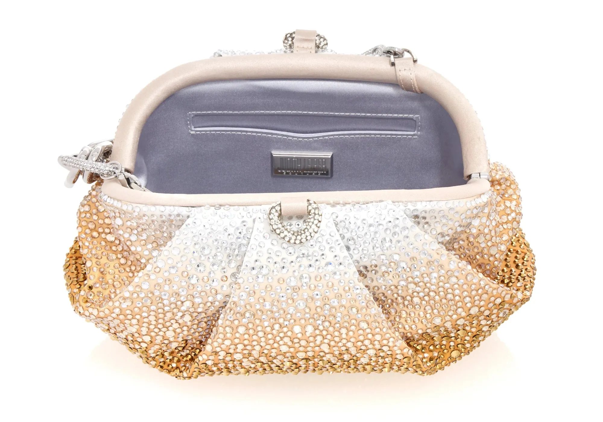 Gemma Crystal Caviar Golden Gradient*Judith Leiber Discount