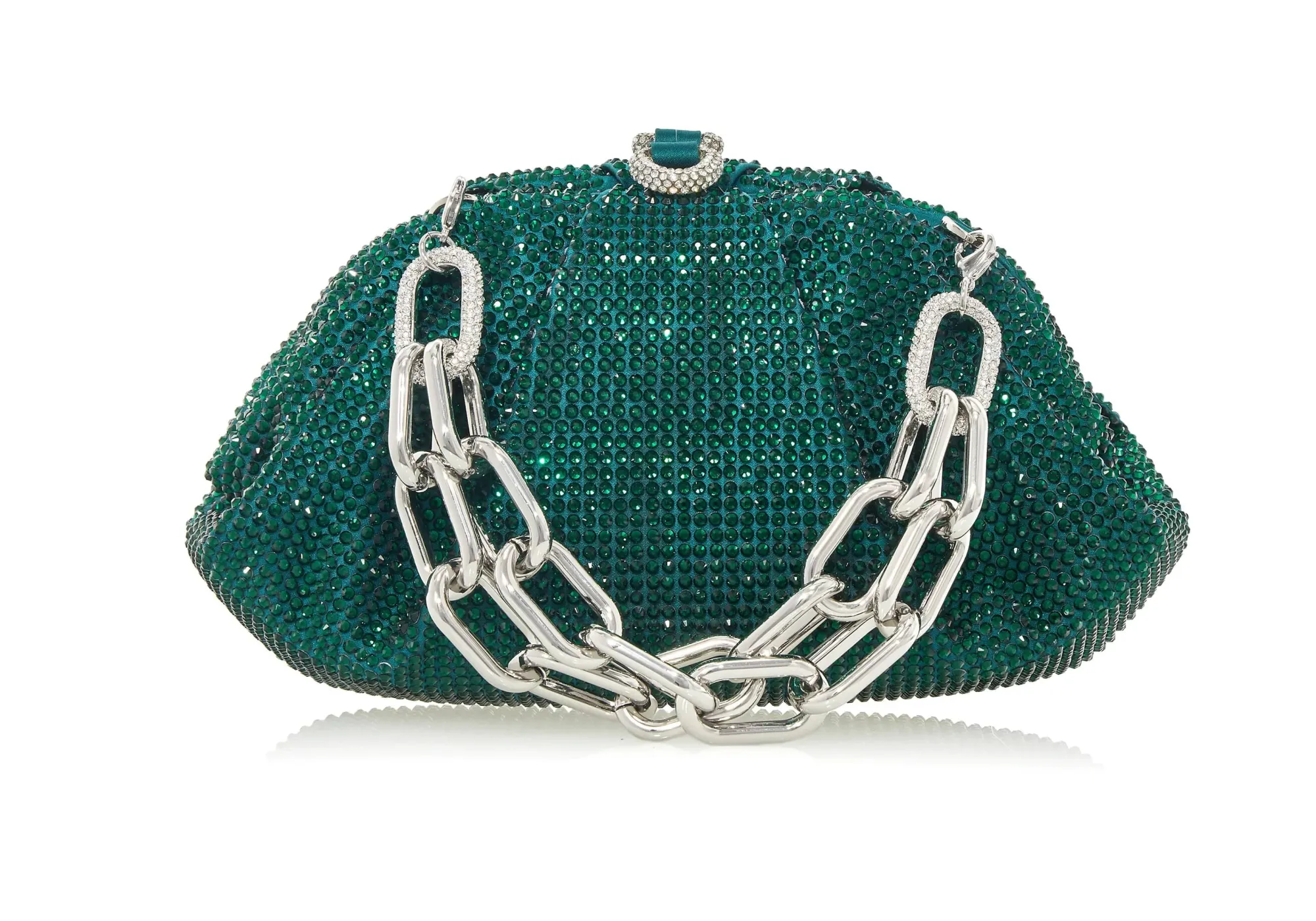 Gemma Crystal Emerald*Judith Leiber Best
