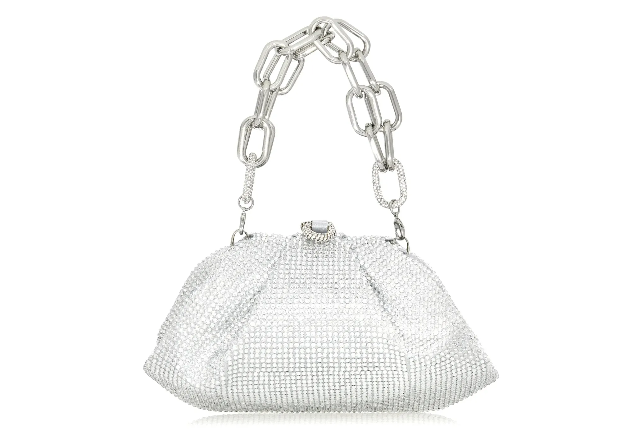 Gemma Crystal Silver*Judith Leiber Clearance