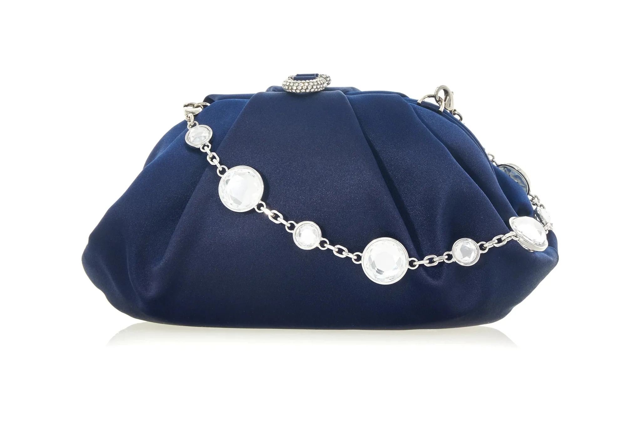 Gemma Satin Navy*Judith Leiber Online