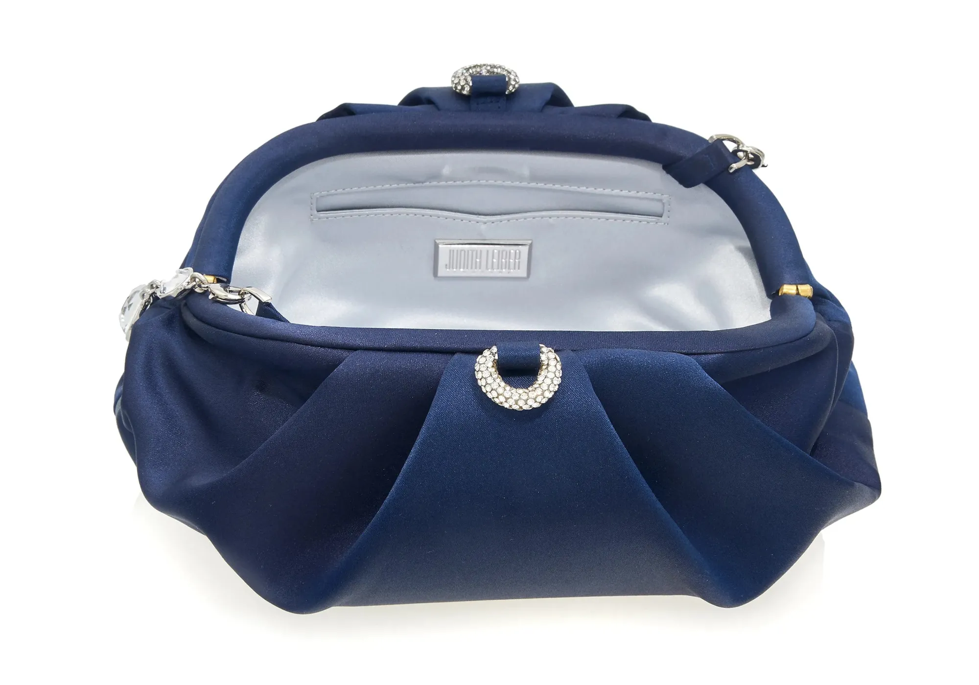Gemma Satin Navy*Judith Leiber Online