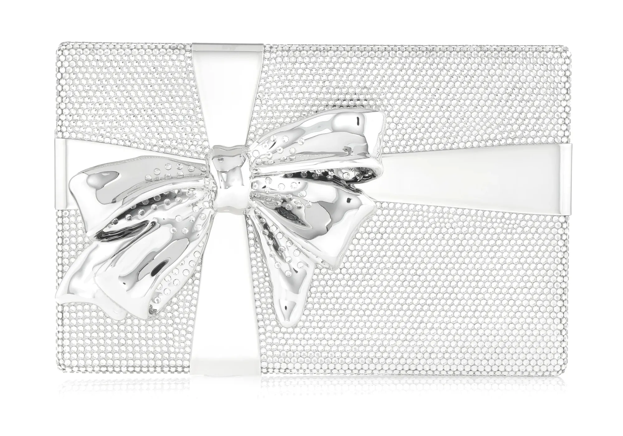 Gift Box Surprise Silver*Judith Leiber Sale
