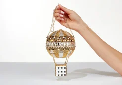 Hot Air Balloon Rozier Gold*Judith Leiber Outlet
