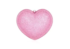 L'Amour Petit Coeur Pink*Judith Leiber Sale