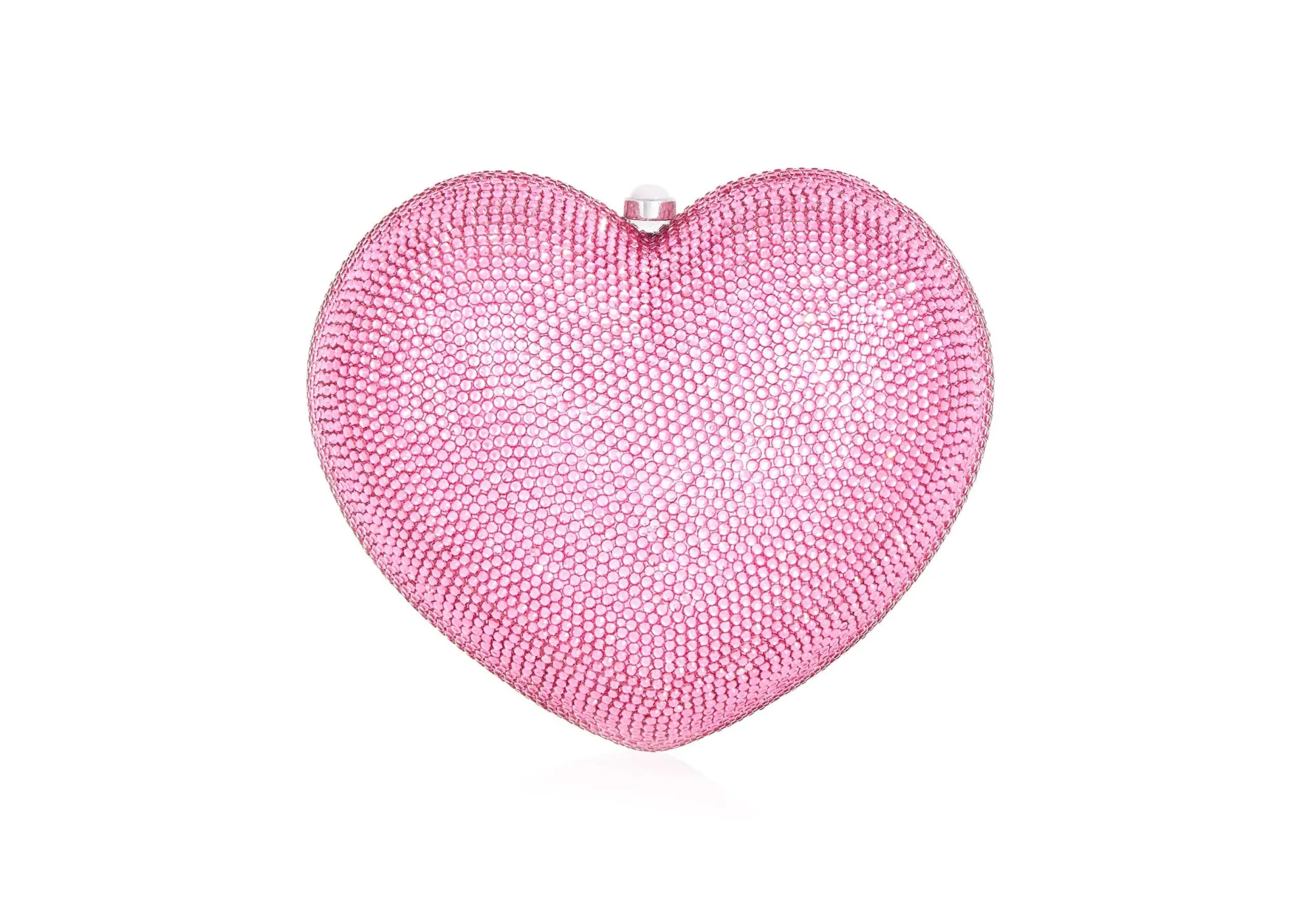 L'Amour Petit Coeur Pink*Judith Leiber Sale