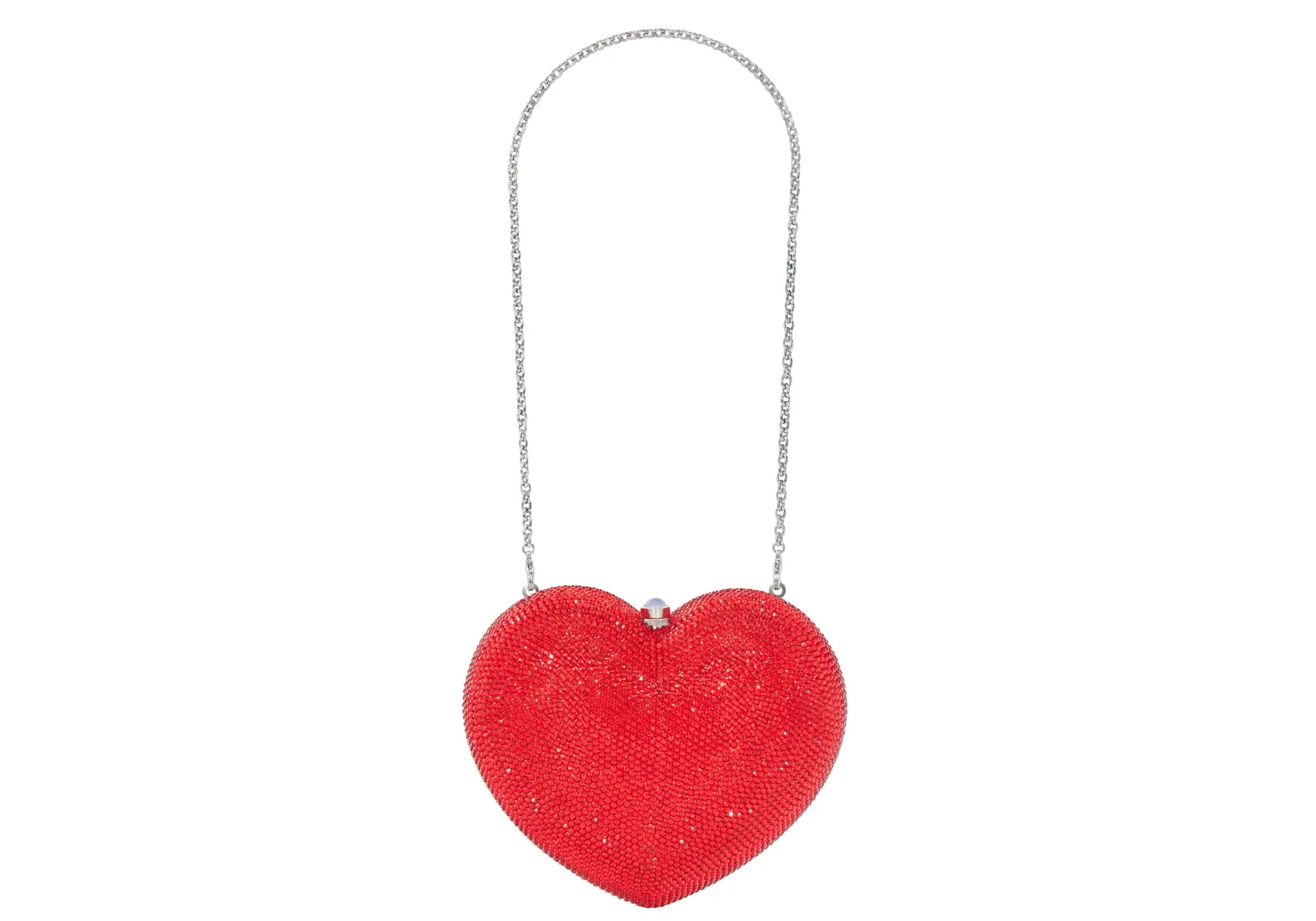 L'Amour Petit Coeur Red*Judith Leiber New