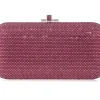 Long Slide Fullbead Amethyst*Judith Leiber Clearance