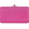 Long Slide Fullbead Fuchsia*Judith Leiber Discount