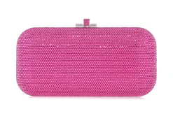 Long Slide Fullbead Fuchsia*Judith Leiber Discount