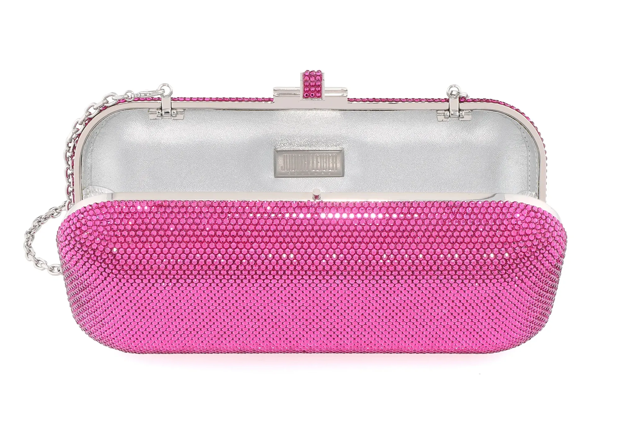 Long Slide Fullbead Fuchsia*Judith Leiber Discount