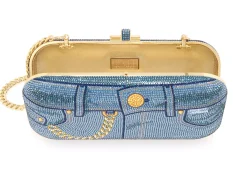 Long Slide Jeans Blue*Judith Leiber Hot