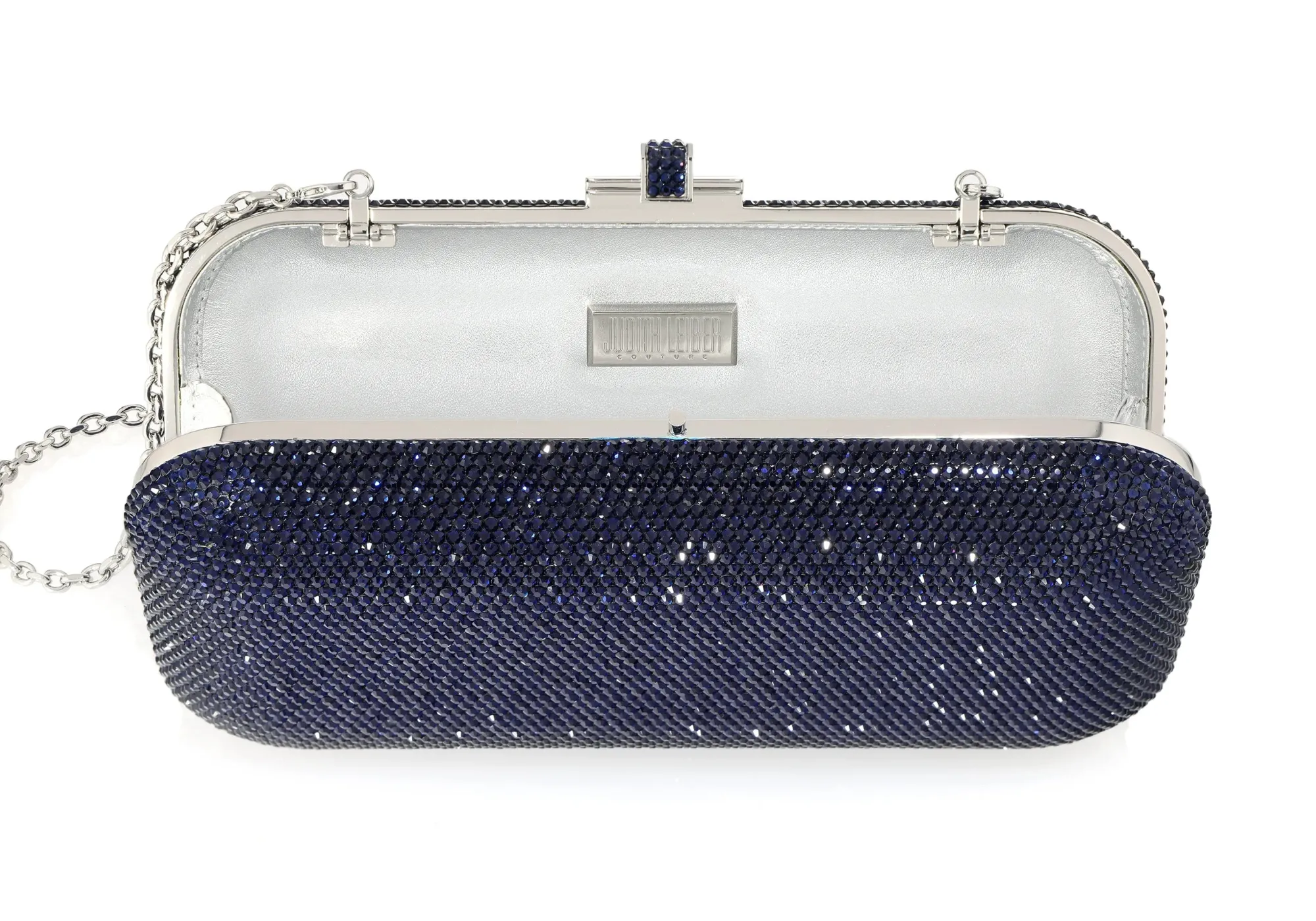 Long Slide Navy*Judith Leiber New