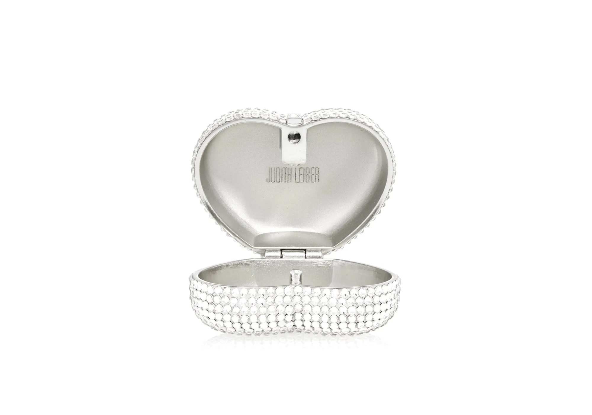 Mini Heart Silver*Judith Leiber Hot