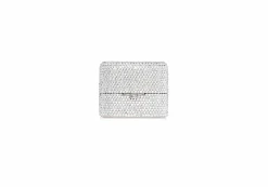Miniature Box Say Yes Silver*Judith Leiber New