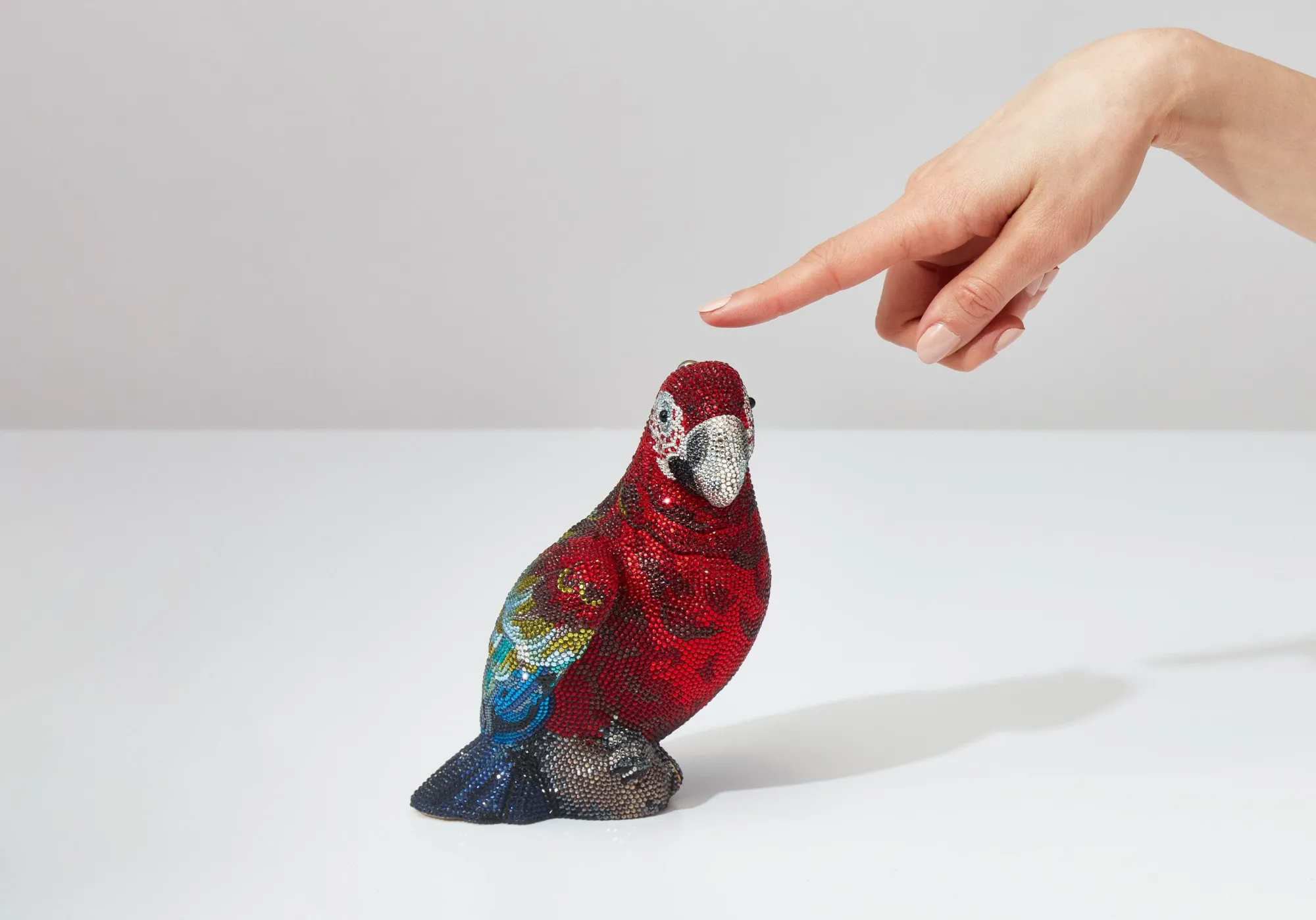 Parrot Scarlet*Judith Leiber Fashion