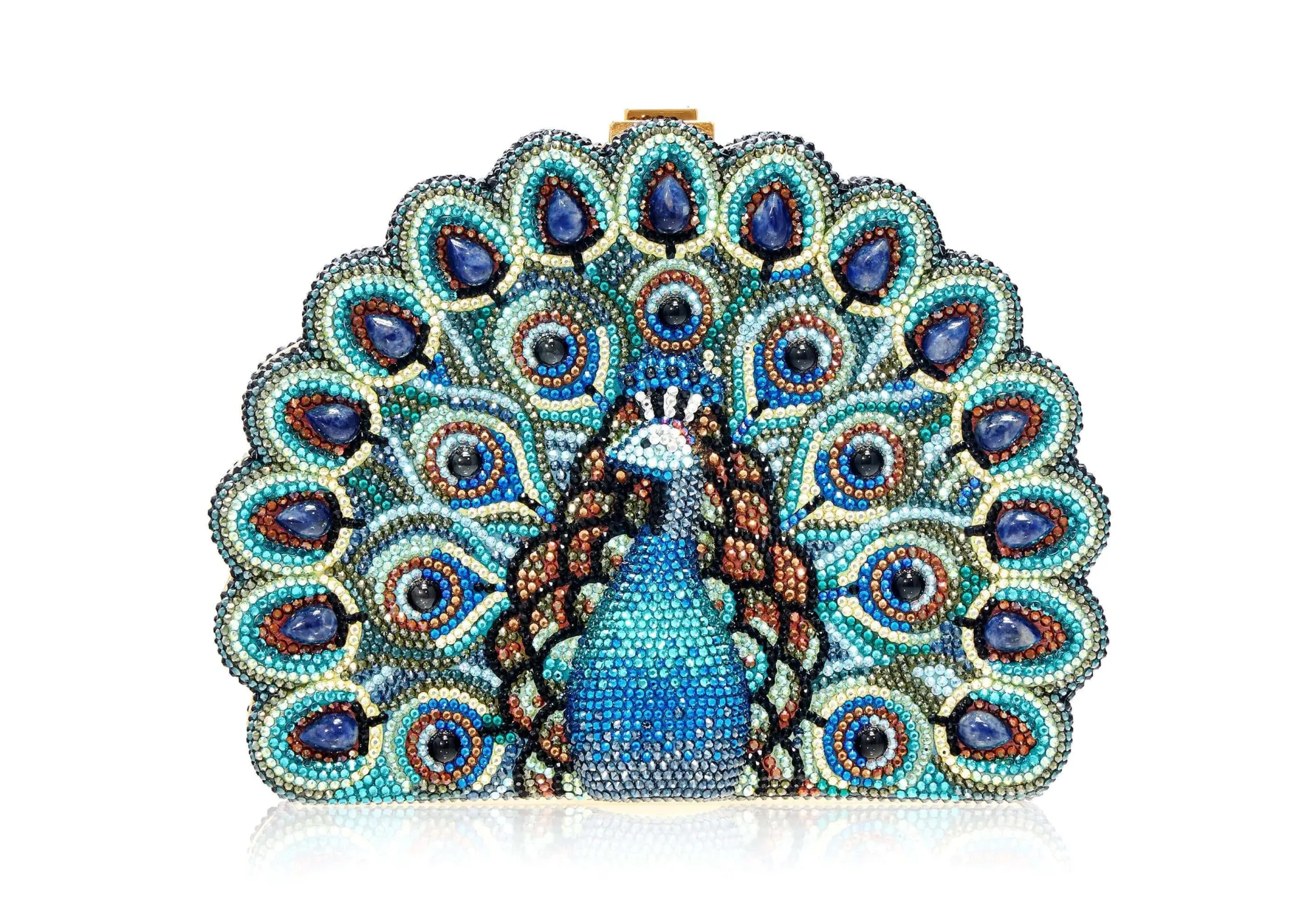 Peacock Peek-a-Boo*Judith Leiber Sale
