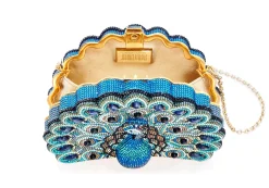 Peacock Peek-a-Boo*Judith Leiber Sale