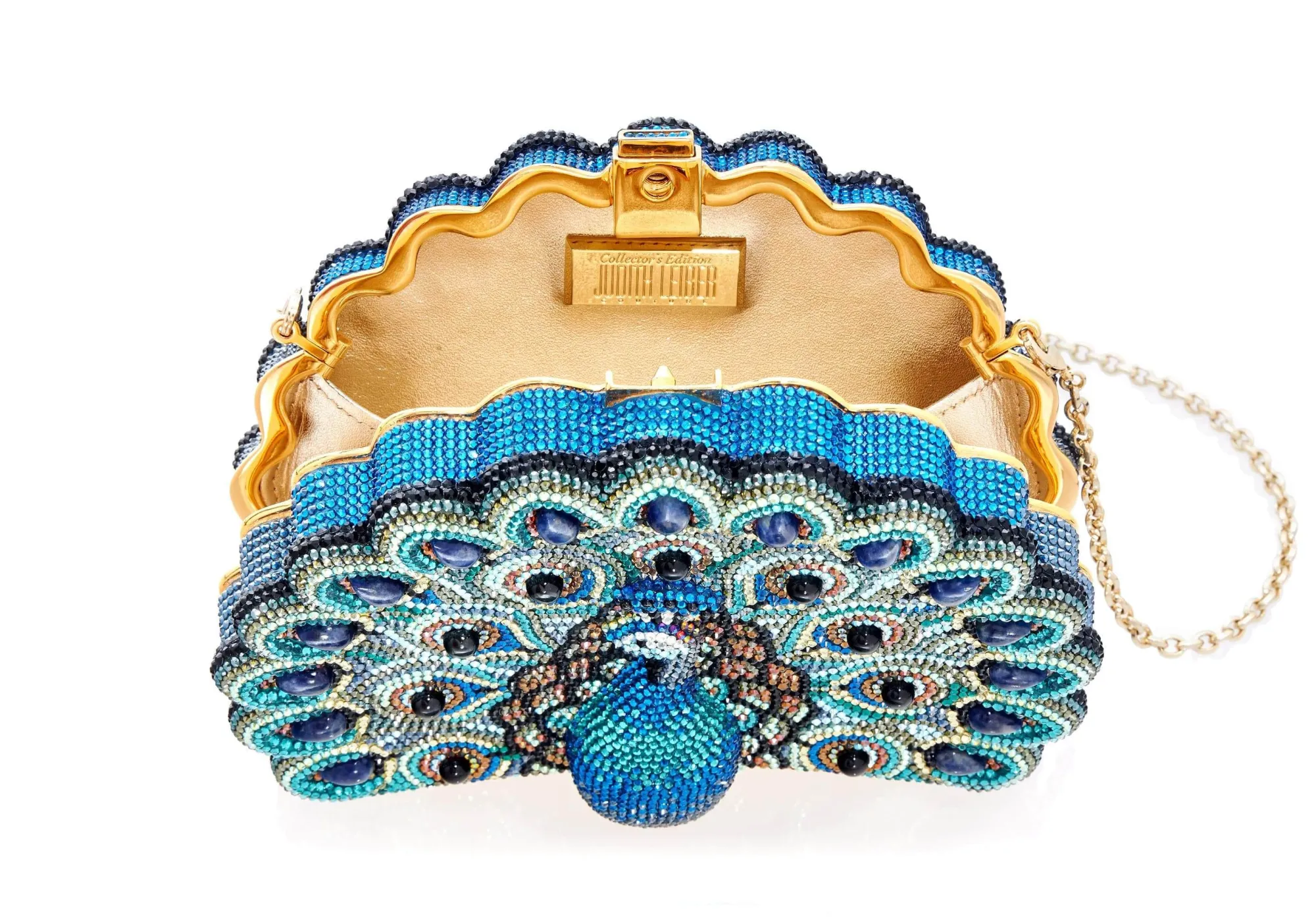 Peacock Peek-a-Boo*Judith Leiber Sale