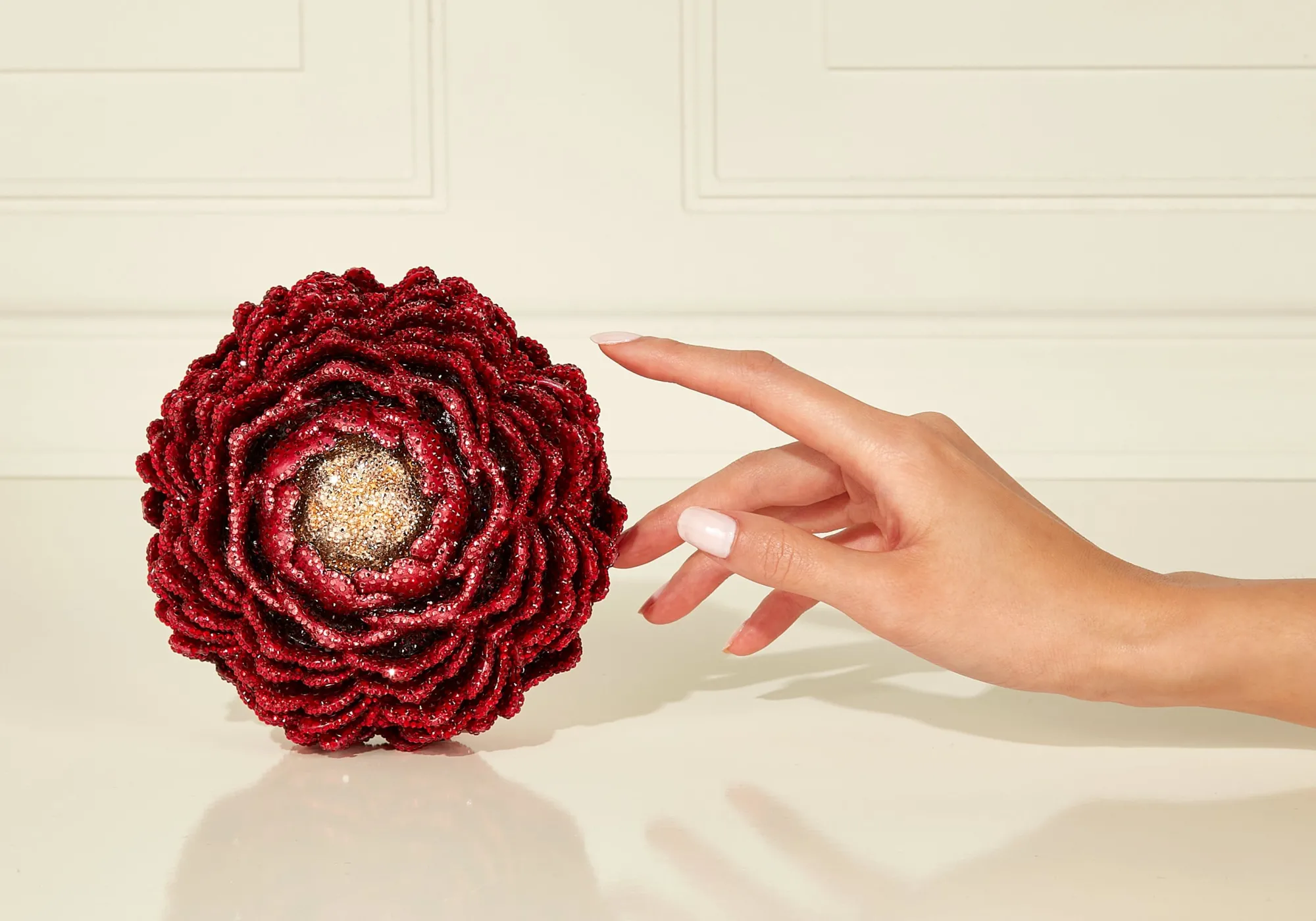 Peony Flame*Judith Leiber Hot
