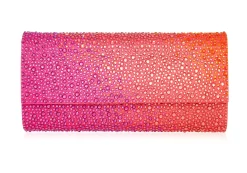 Perry Crystal Caviar Gradient Flame*Judith Leiber Best