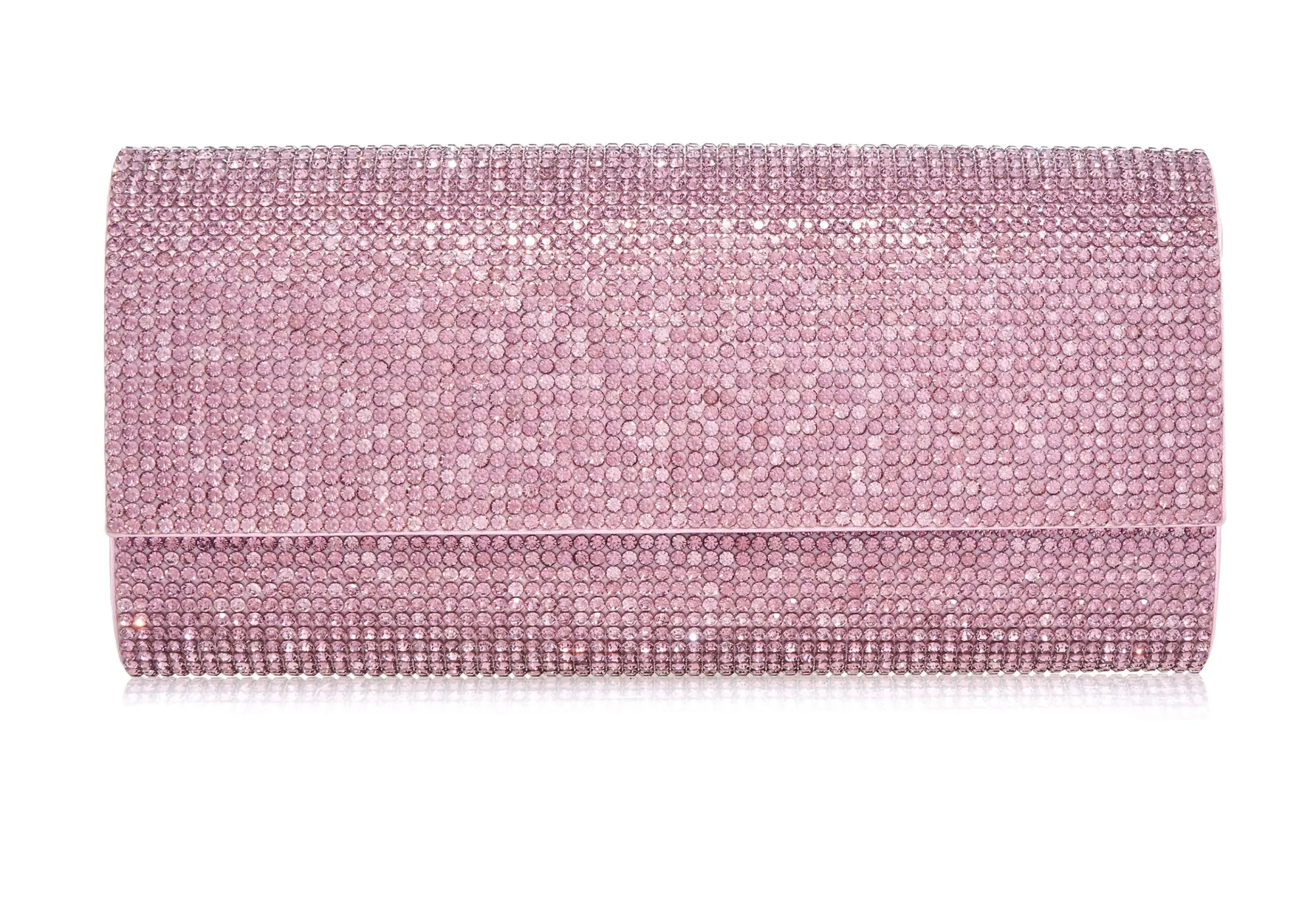 Perry Crystal Light Amethyst Purse*Judith Leiber Best