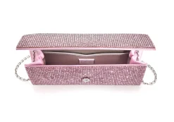 Perry Crystal Light Amethyst Purse*Judith Leiber Best