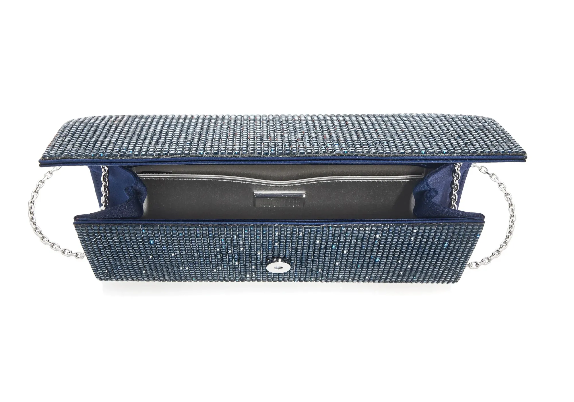 Perry Crystal Navy*Judith Leiber Fashion
