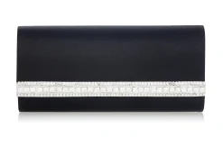 Perry Satin Black*Judith Leiber Outlet