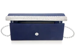 Perry Satin Navy*Judith Leiber Fashion